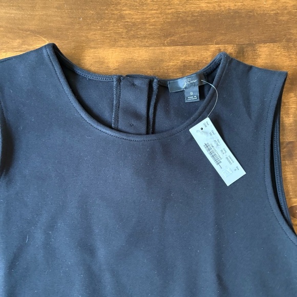 J. Crew Black Classic Minimalist Style Sleeveless Blouse Size S - Picture 2 of 9